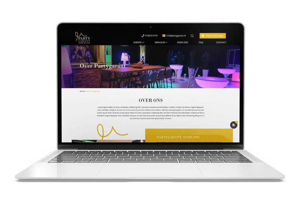 partygarant website door the dare company
